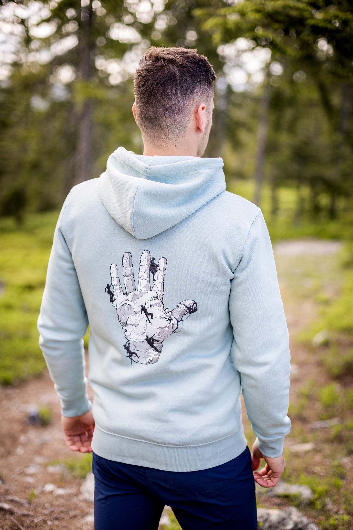 KLETTERHAND - UNISEX PREMIUM ORGANIC HOODIE